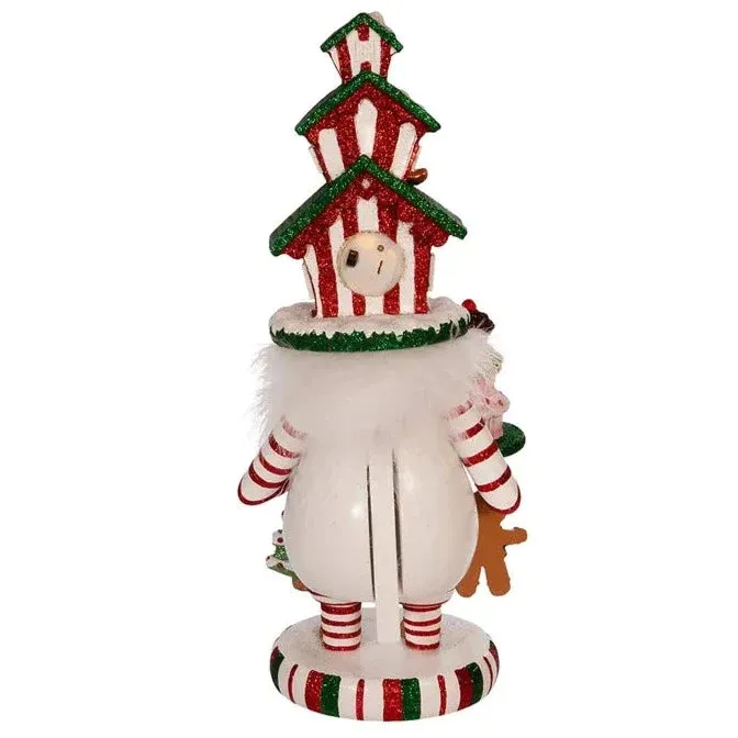 15" Hollywood Nutcrackers™ LED Gingerbread House Hat Nutcracker