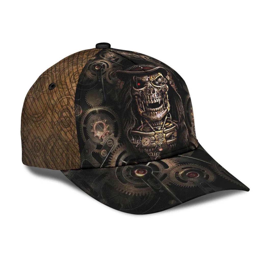 3D Baseball Cap Hat With Skull, Skull Cap Hat For Adults, Best Gift For Skull Lover