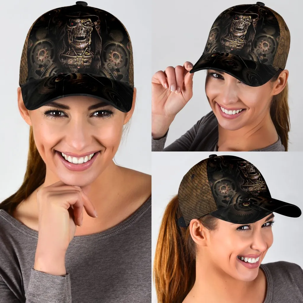 3D Baseball Cap Hat With Skull, Skull Cap Hat For Adults, Best Gift For Skull Lover