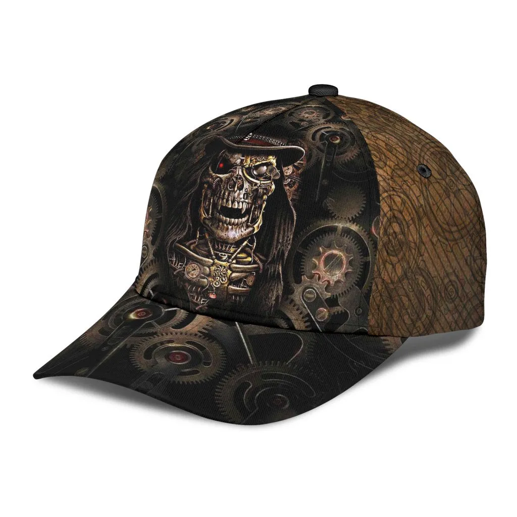 3D Baseball Cap Hat With Skull, Skull Cap Hat For Adults, Best Gift For Skull Lover