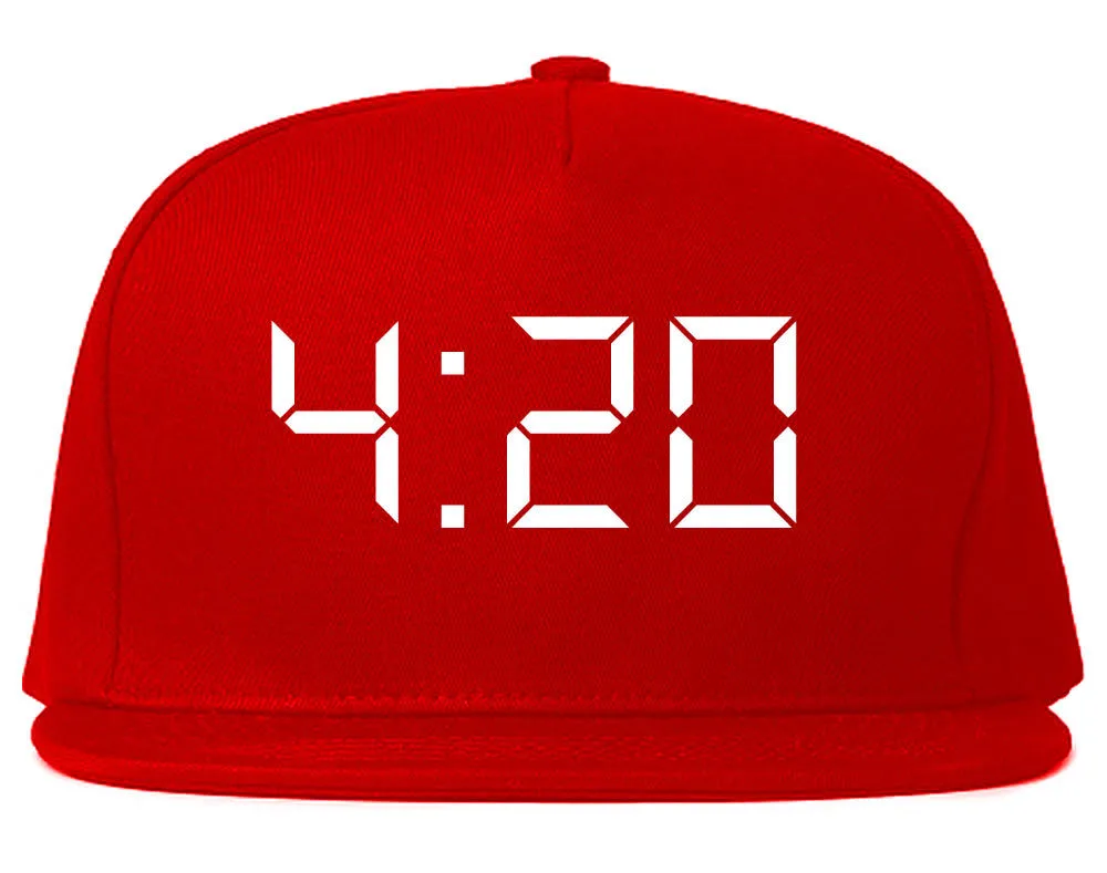 420 Time Weed Somker Snapback Hat