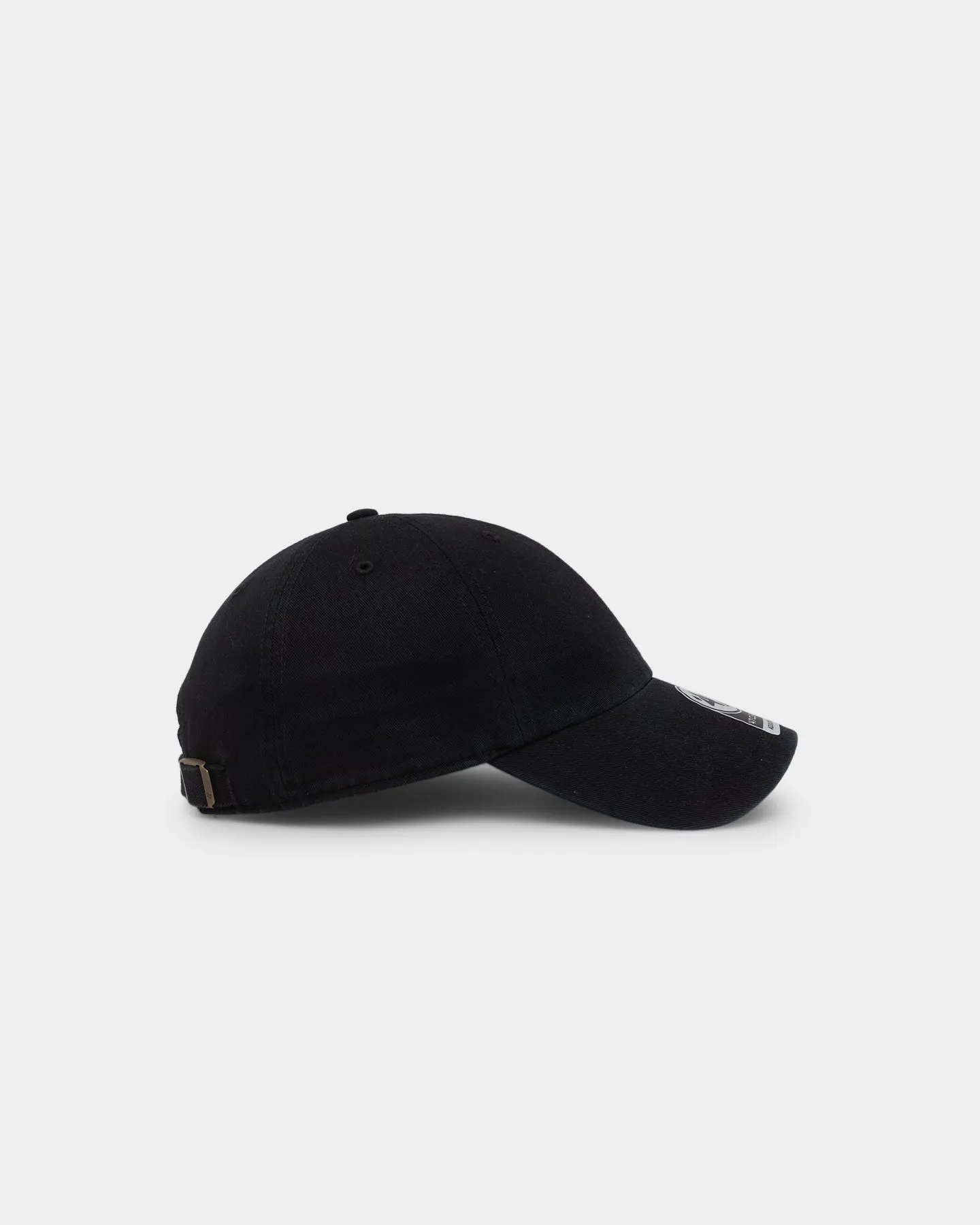 47 Brand Flat 47 Clean Up Strapback Black