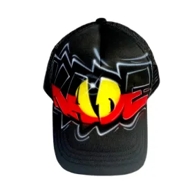 Aboriginal Flag Graffiti Style Trucker (AG)