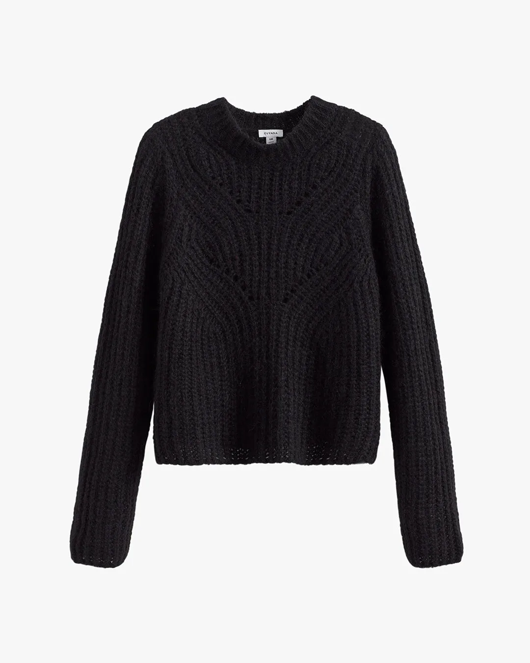 Alpaca Wool Crewneck Sweater