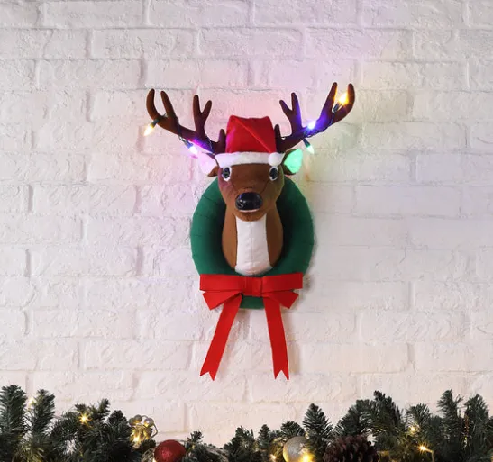 Animated Singing Plush reindeer