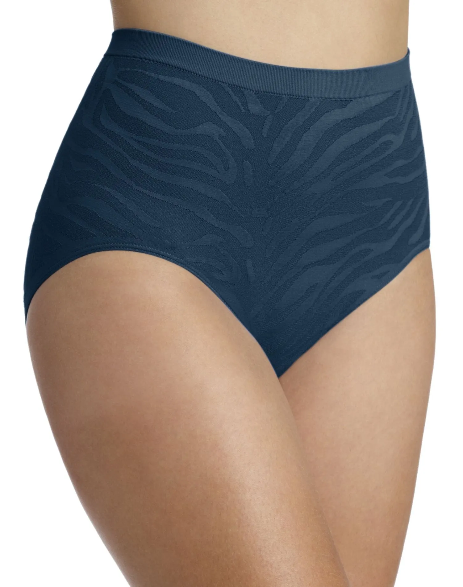 Bali Comfort Revolution Seamless Diamond Microfiber Brief