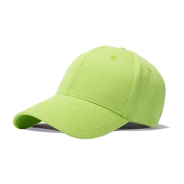 Baseball Caps Hat for Women Summer Solid Color Outdoor Adjustable Cap