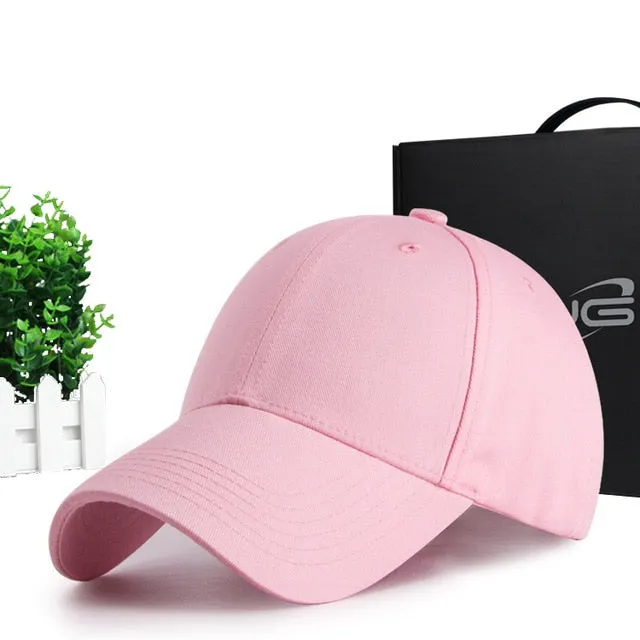 Baseball Caps Hat for Women Summer Solid Color Outdoor Adjustable Cap