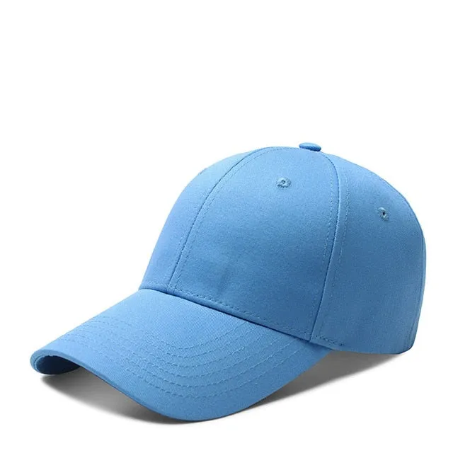 Baseball Caps Hat for Women Summer Solid Color Outdoor Adjustable Cap