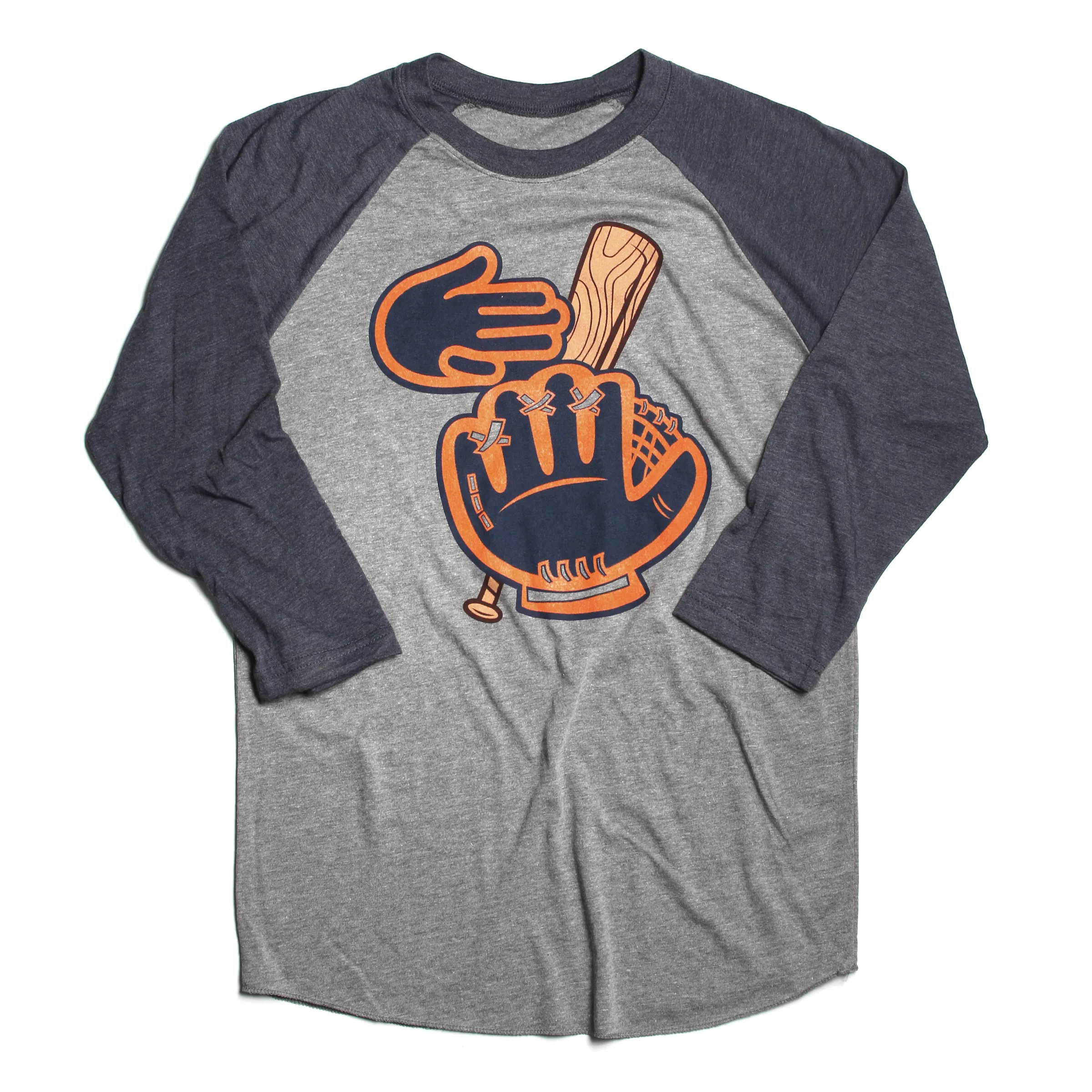 Baseball in the Mitt Raglan