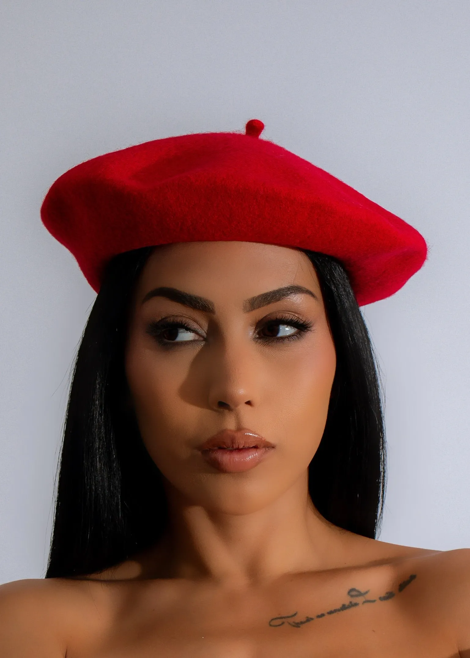 Beauty In The City Beret Red