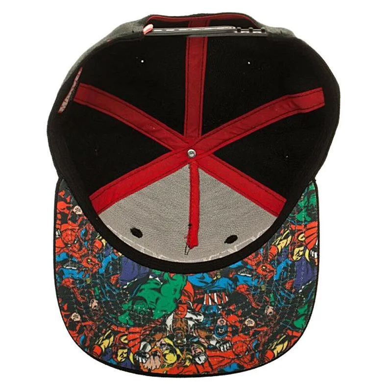 Bioworld Marvel Comic Logo Snapback Cap