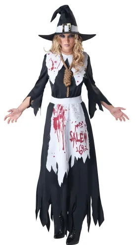 Bloodstained Salem Witch Costume