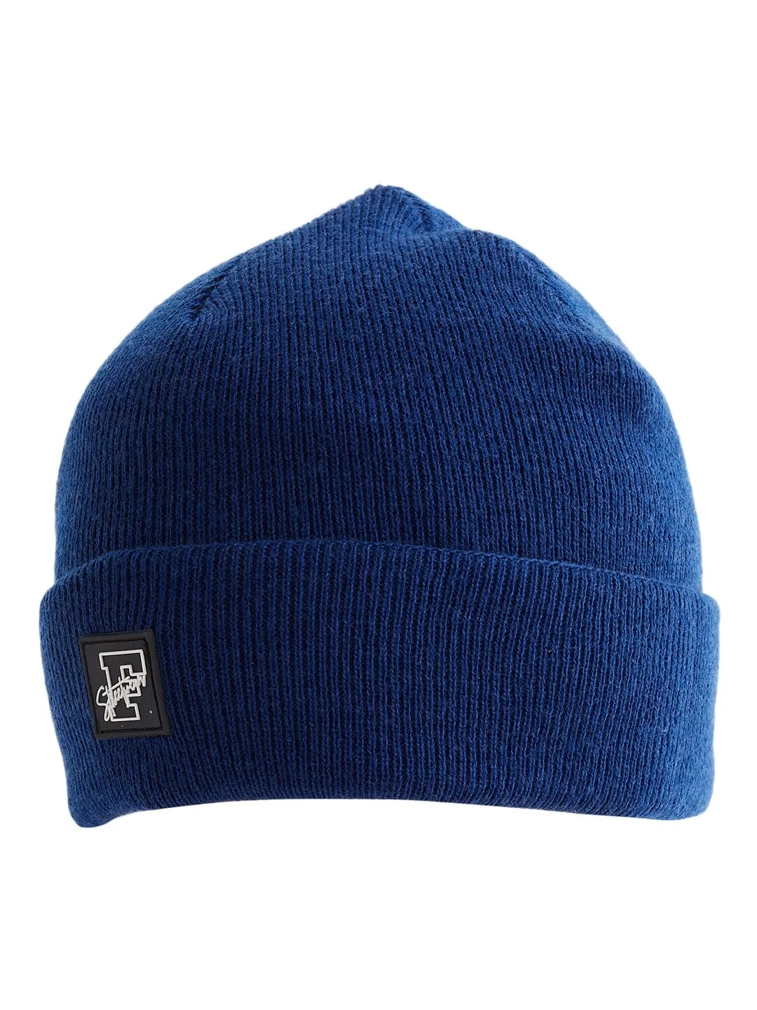 Blue Fisherman Beanie