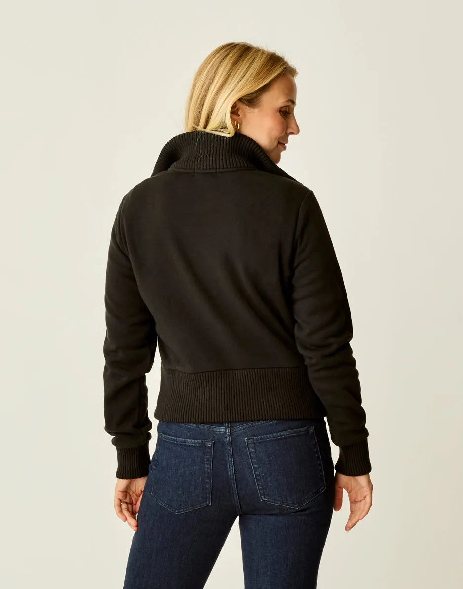 Briar Fleece Jacket: Black