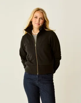 Briar Fleece Jacket: Black