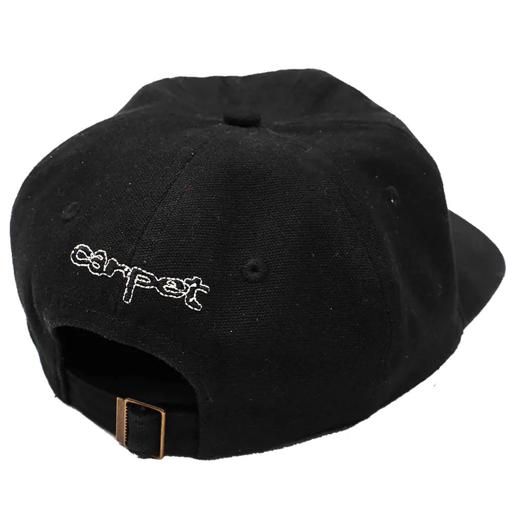 Carpet Ant Hat Black