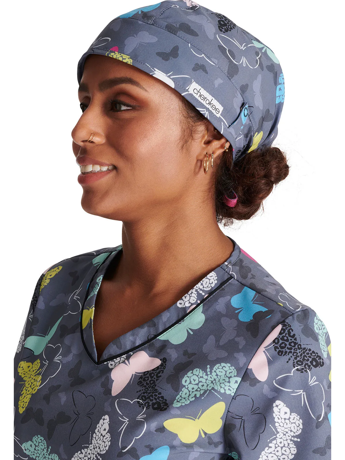 Cherokee - Unisex Print Scrub Hat