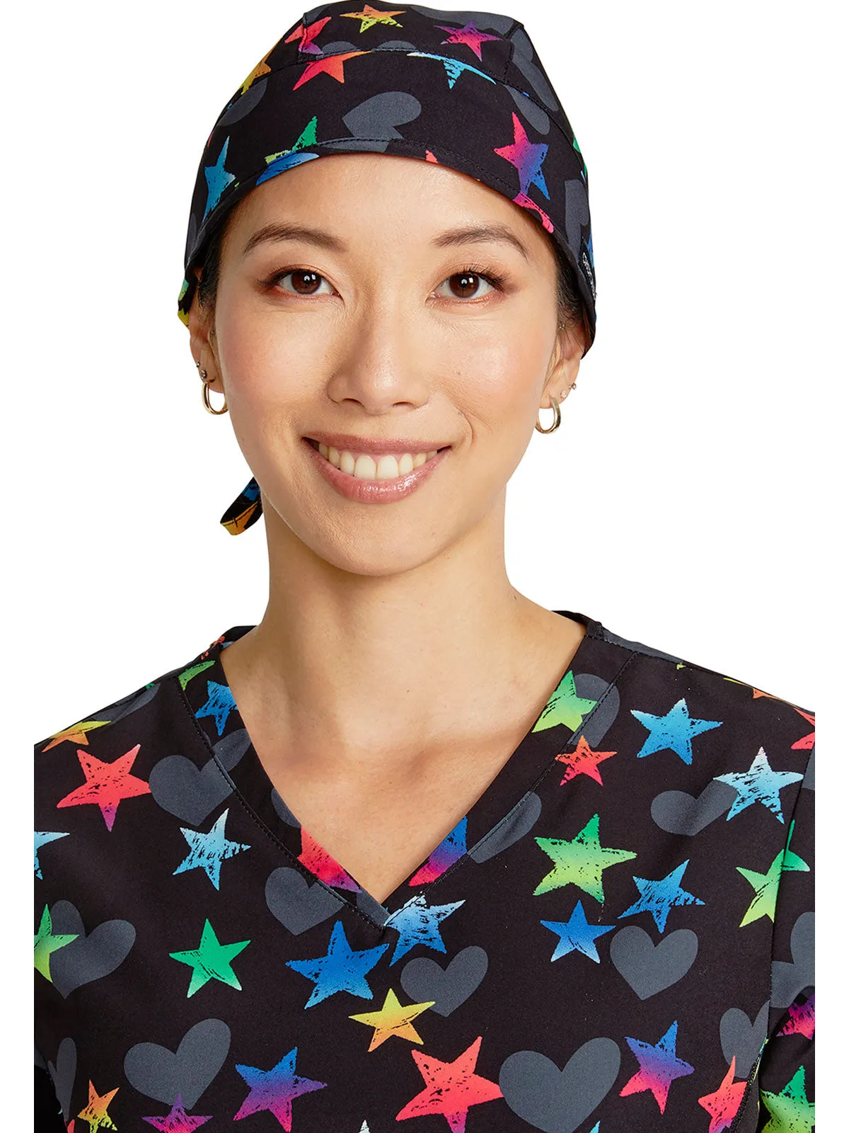 Cherokee - Unisex Print Scrub Hat