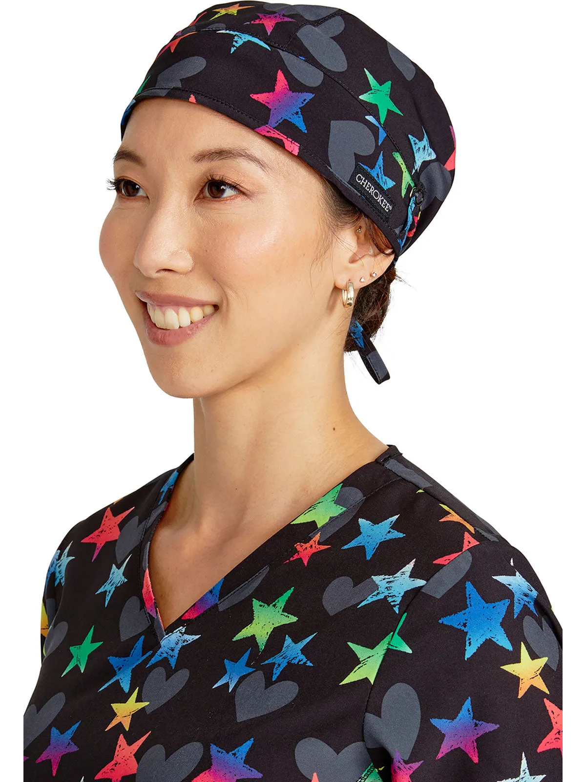 Cherokee - Unisex Print Scrub Hat