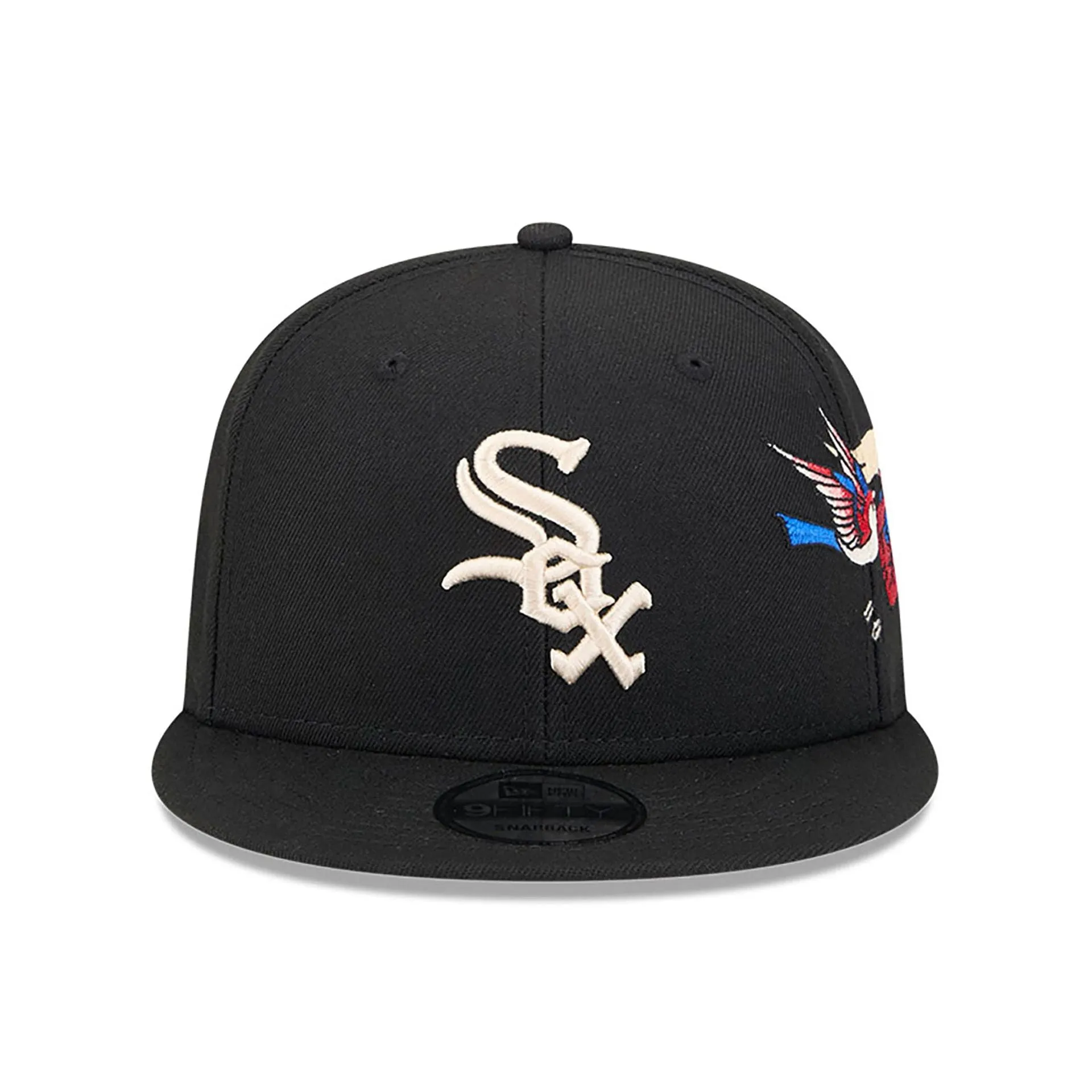 Chicago White Sox City Art Black 9FIFTY Snapback Cap