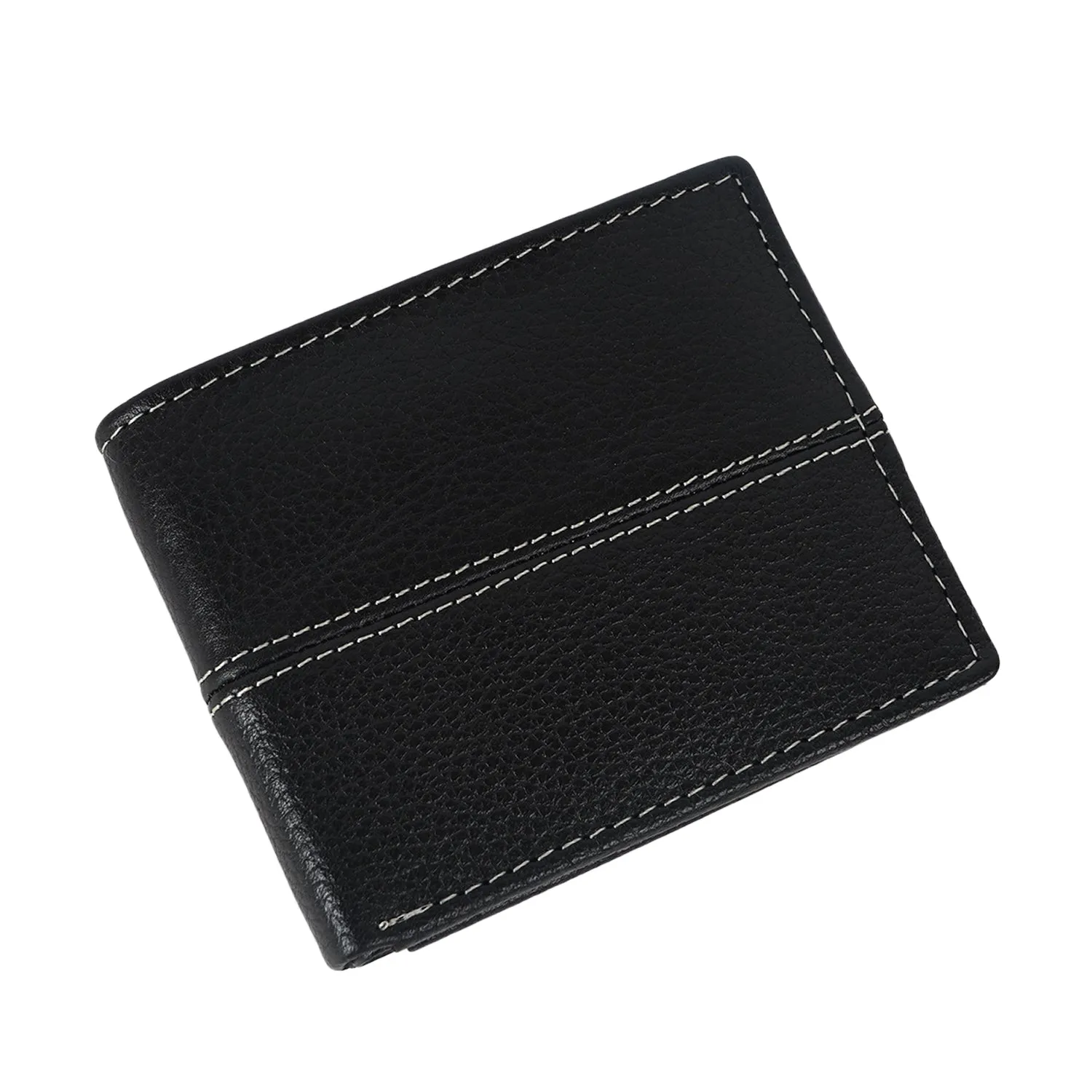 CIMONI Genuine Leather men wallet Black