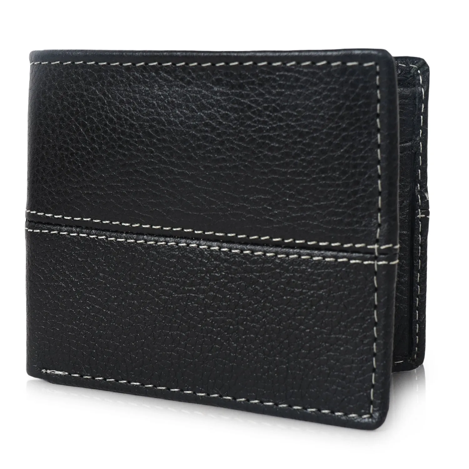 CIMONI Genuine Leather men wallet Black