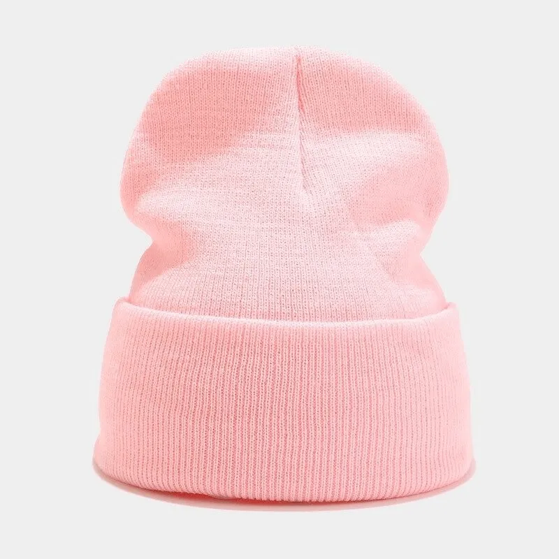 Cool Knitted Plain Hats For Men and Women - SF0400