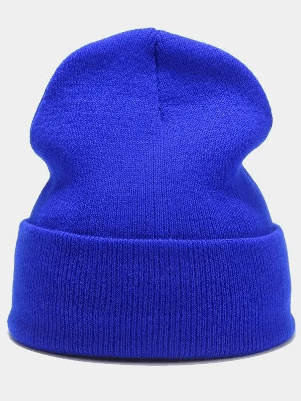 Cool Knitted Plain Hats For Men and Women - SF0400