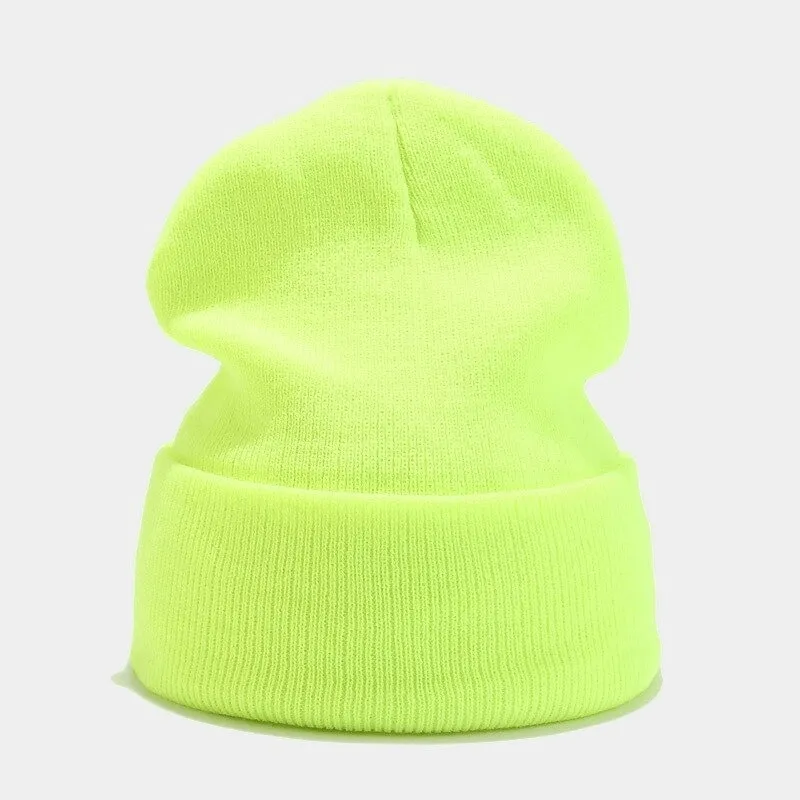 Cool Knitted Plain Hats For Men and Women - SF0400