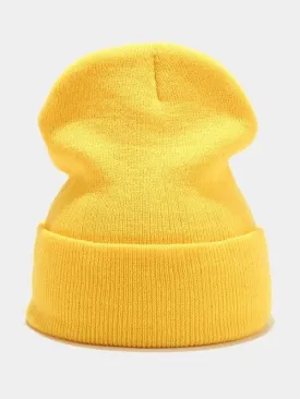 Cool Knitted Plain Hats For Men and Women - SF0400