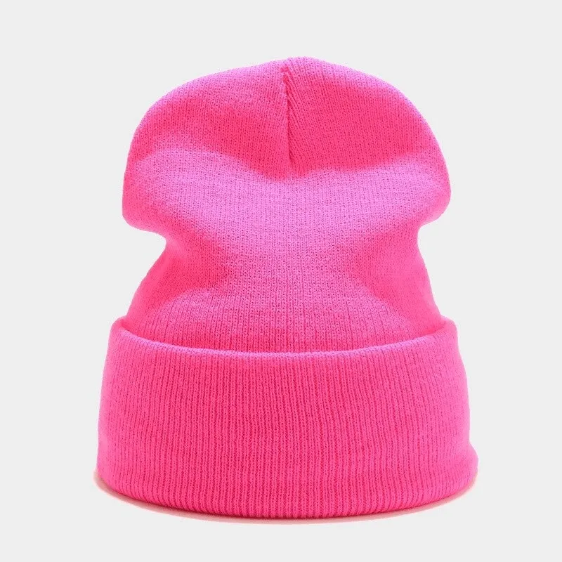 Cool Knitted Plain Hats For Men and Women - SF0400