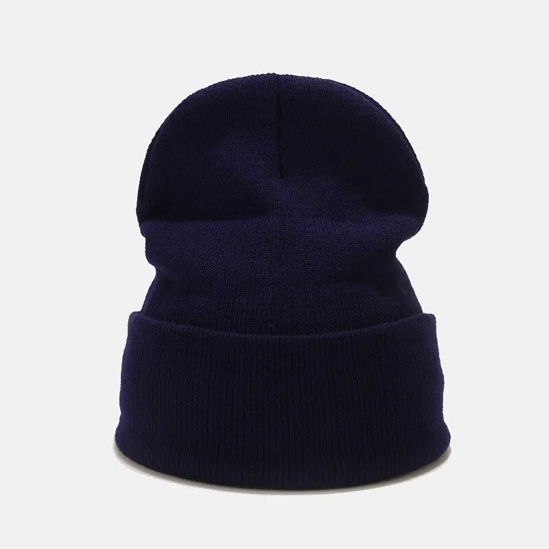 Cool Knitted Plain Hats For Men and Women - SF0400