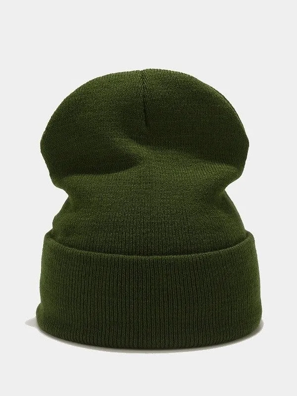 Cool Knitted Plain Hats For Men and Women - SF0400