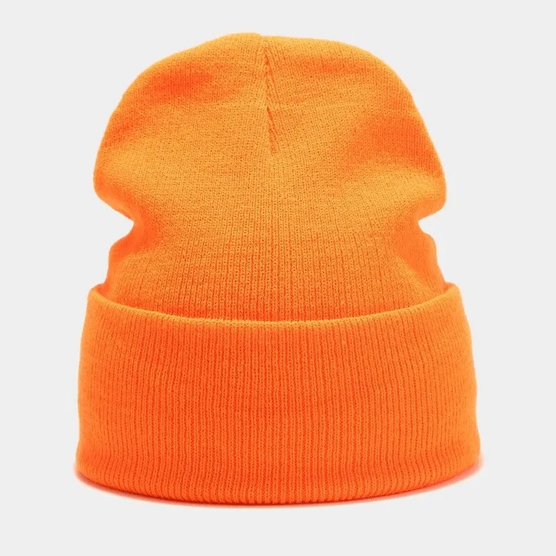 Cool Knitted Plain Hats For Men and Women - SF0400