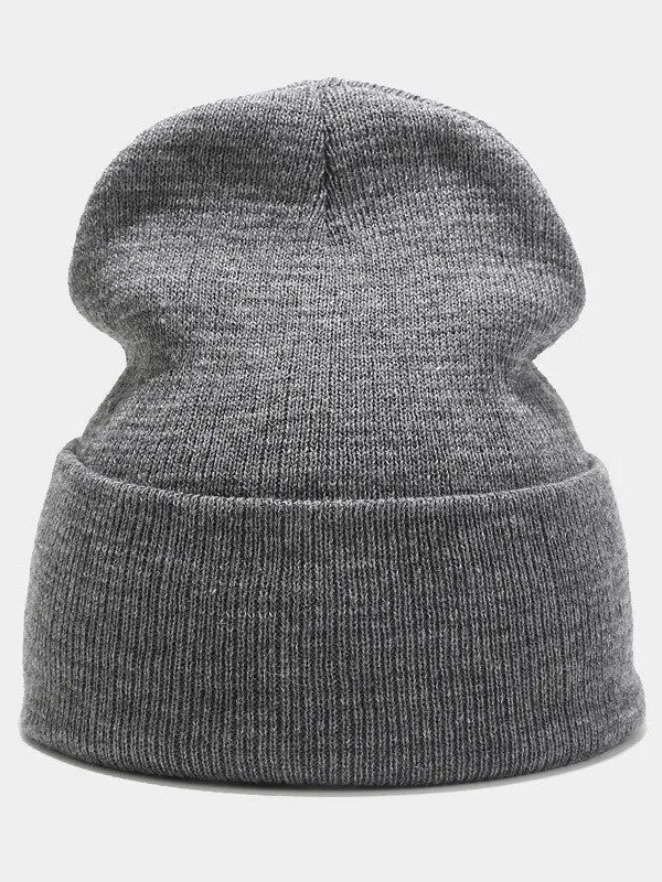 Cool Knitted Plain Hats For Men and Women - SF0400