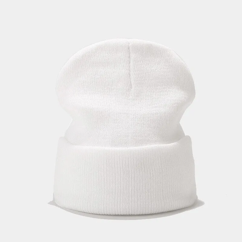 Cool Knitted Plain Hats For Men and Women - SF0400