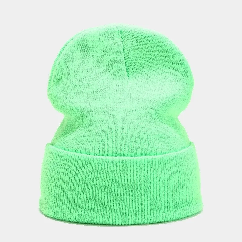 Cool Knitted Plain Hats For Men and Women - SF0400