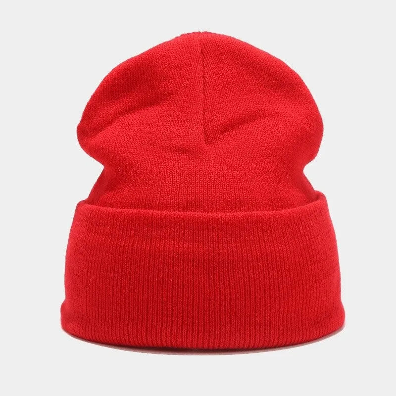 Cool Knitted Plain Hats For Men and Women - SF0400