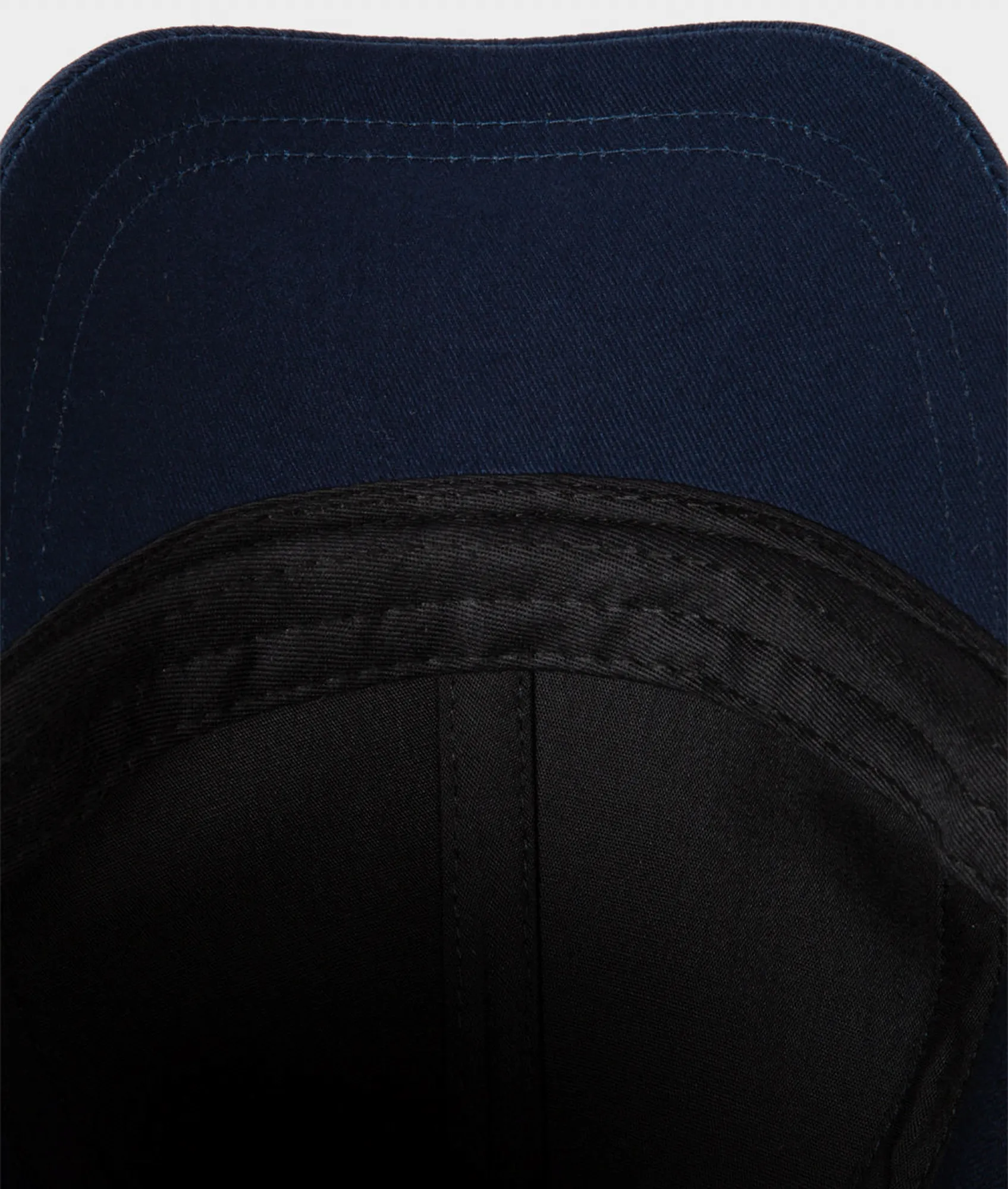 Cotton Zebra Logo Baseball Cap - Navy