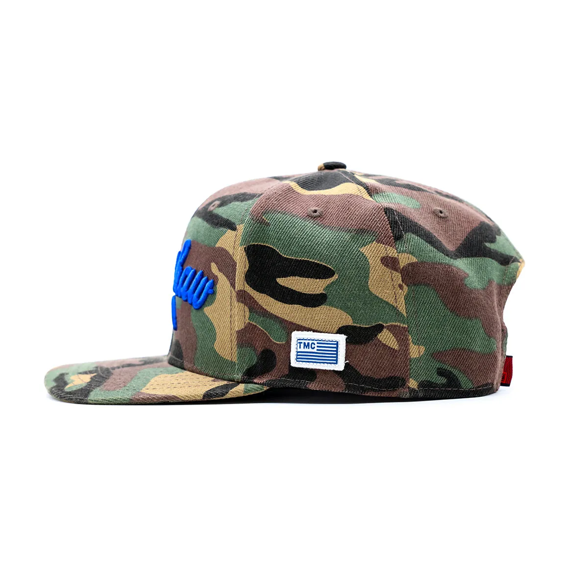 Crenshaw Limited Edition Snapback - Camo/Blue