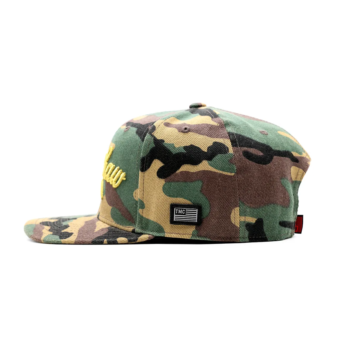 Crenshaw Limited Edition Snapback - Camo/Gold