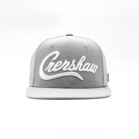 Crenshaw Limited Edition Snapback - Heather/White