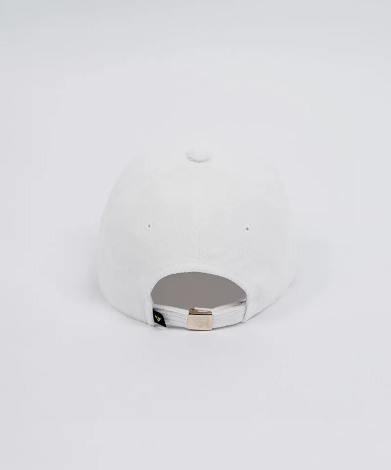 CREVE NINE: Corduroy Ball Cap - Ivory