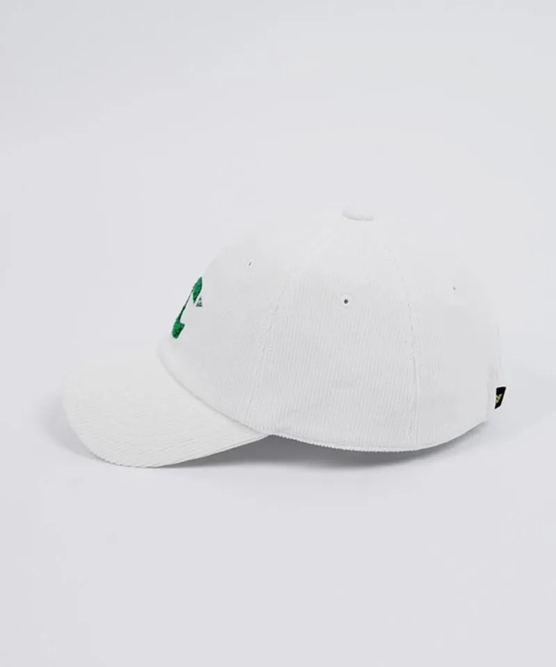 CREVE NINE: Corduroy Ball Cap - Ivory