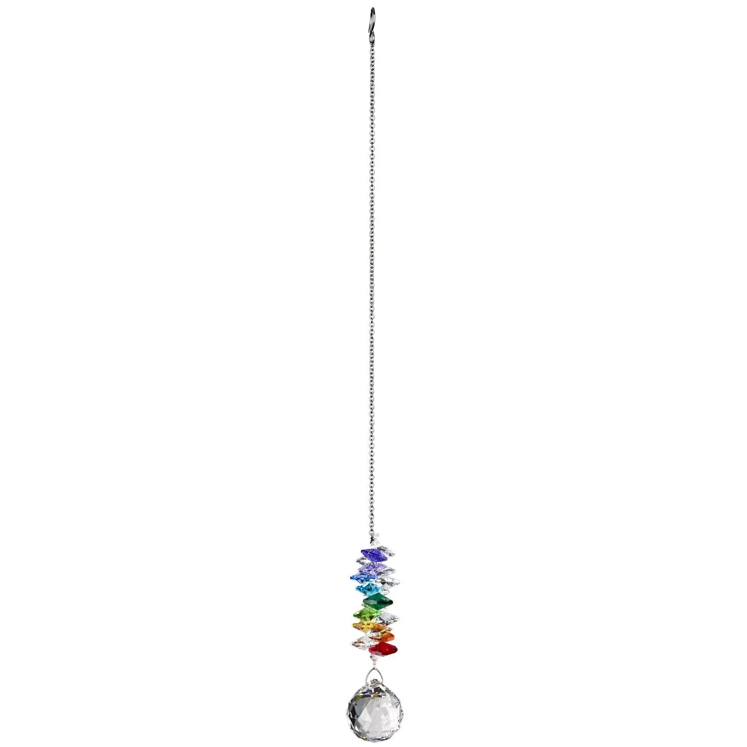 Crystal Grand Cascade Suncatcher - Rainbow