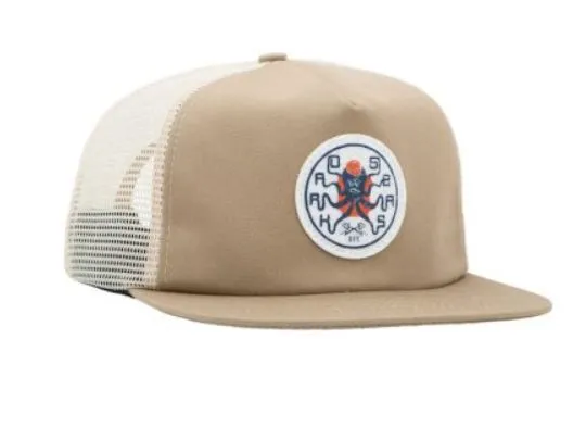 Dark Seas Panhandle Trucker Khaki