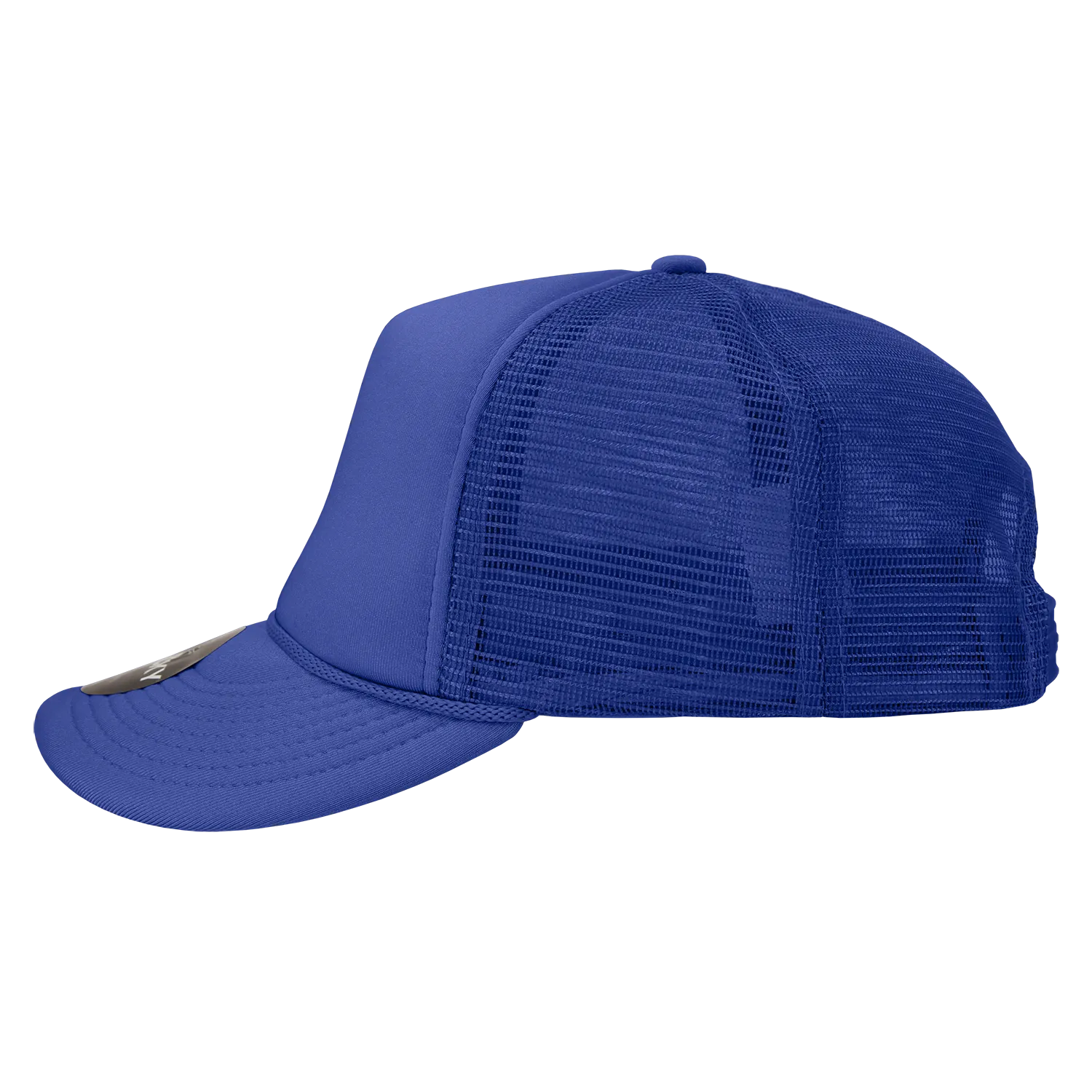 Decky 211 Blank 5 Panel Foam Trucker Cap, Mesh Back Hat