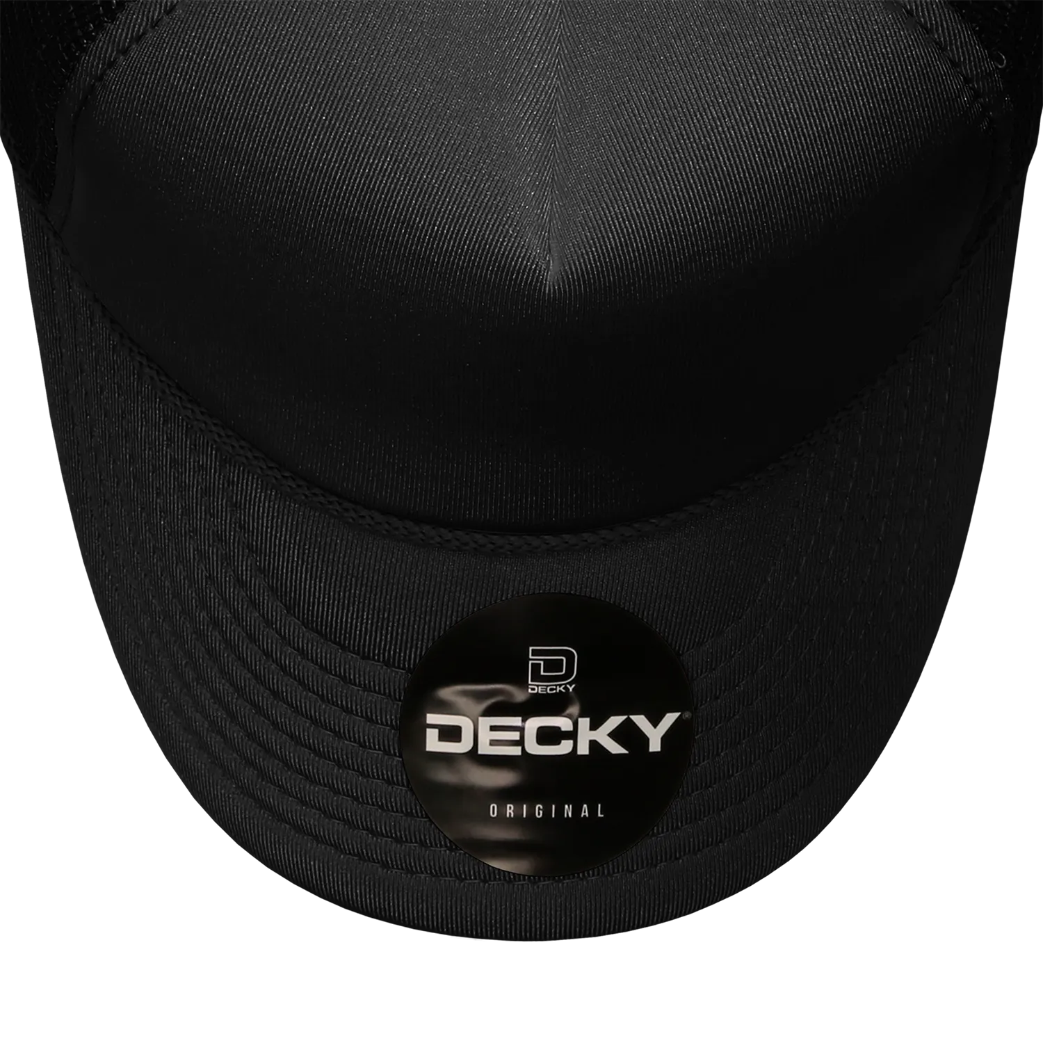 Decky 211 Blank 5 Panel Foam Trucker Cap, Mesh Back Hat