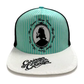 Disney Alice In Wonderland Curious Unisex Adults Snapback Cap